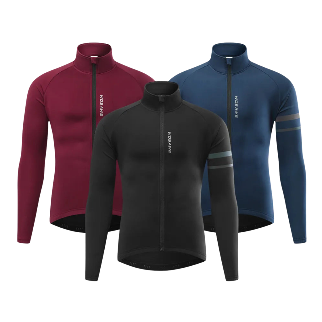 Veloshell Herren Slim-Fit Radjacke