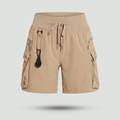 Damen-Laufshorts mit Reißverschlusstasche – schnelltrocknend