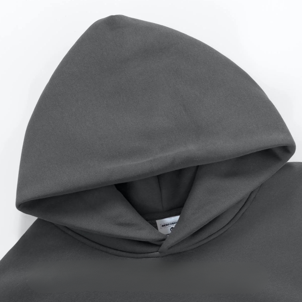 Schwerer Baumwoll-Hoodie