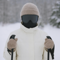Mütze aus Kaschmirwolle mit Kaninchenfell – WinterWeich