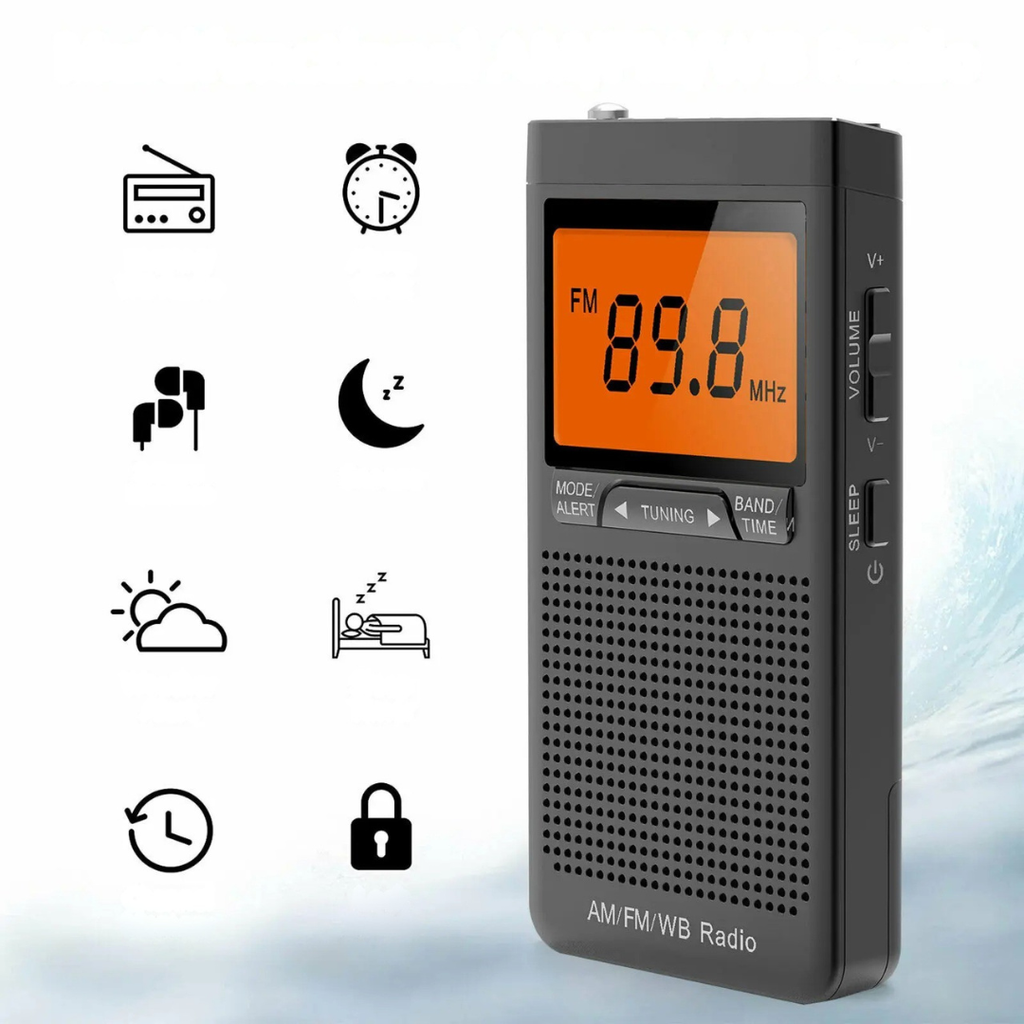 StormPocket Tragbares Notfall-Wetterradio