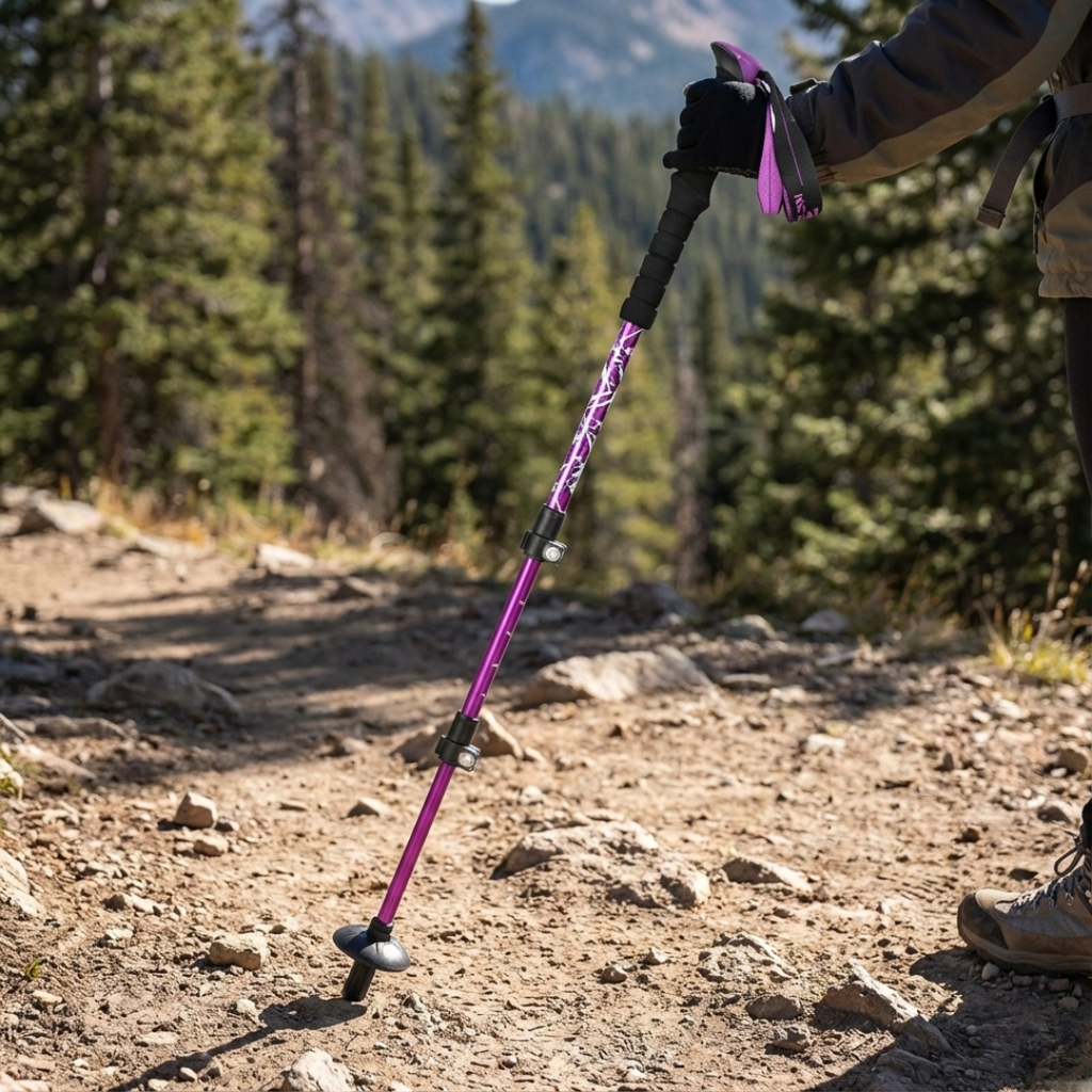 Nordspur | Trailix Faltbare Teleskop-Trekkingstöcke