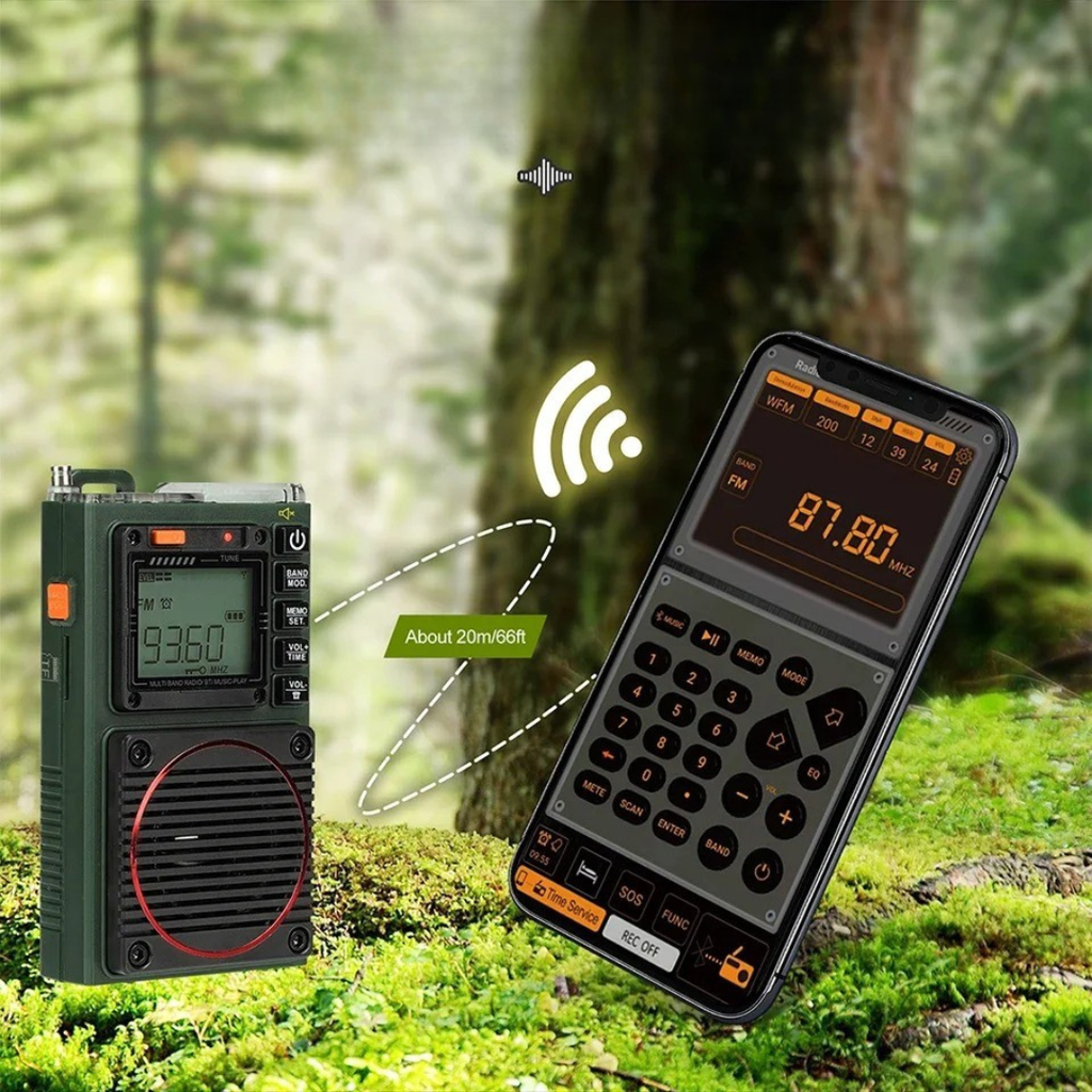 AstraWave Tragbares Multiband-Radiogerät