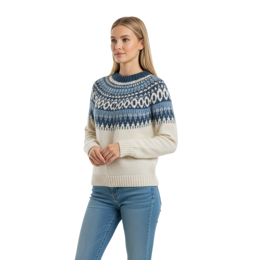 SnowfallHeritage Strickpullover