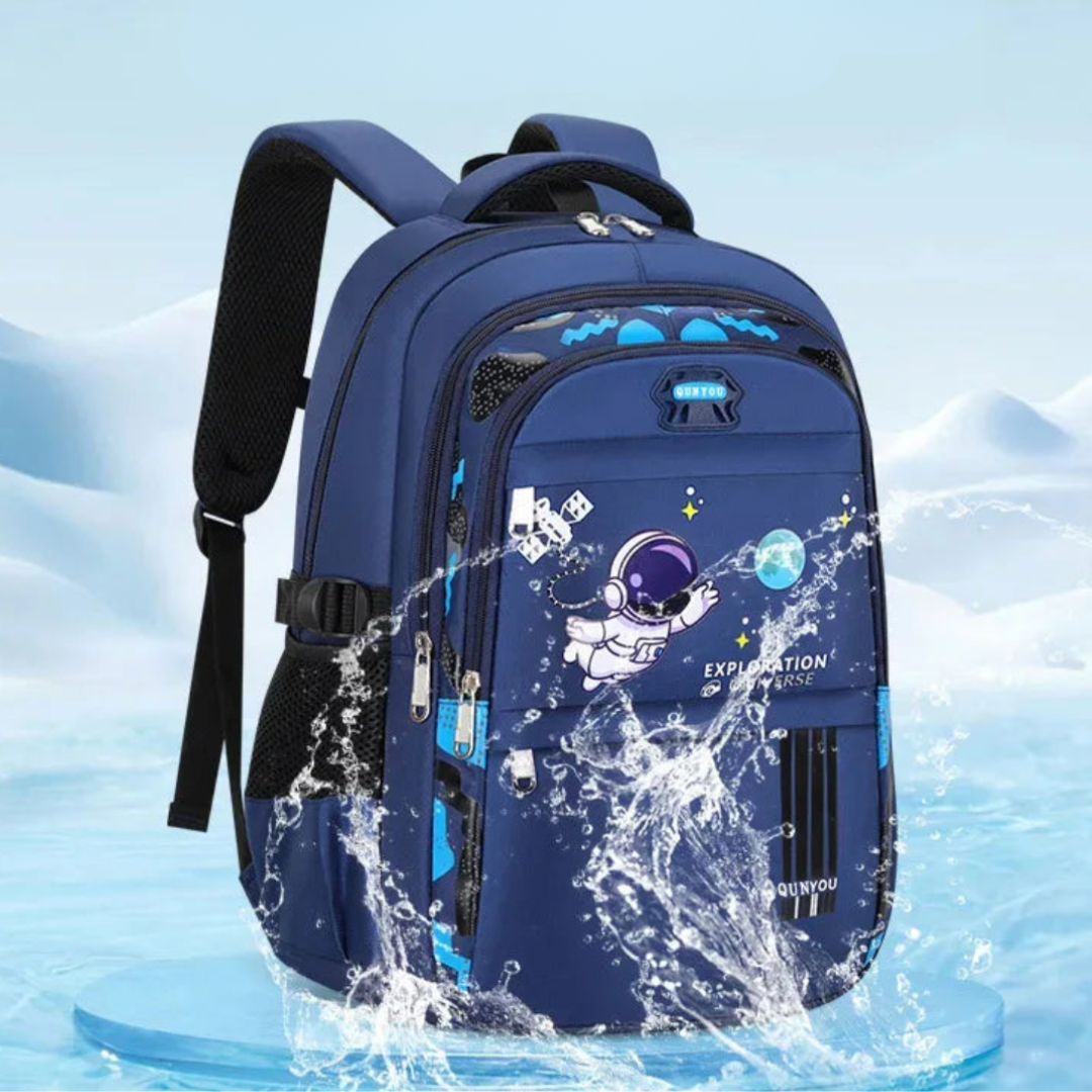 AstroVibe Wasserdichter Polyester-Schulrucksack