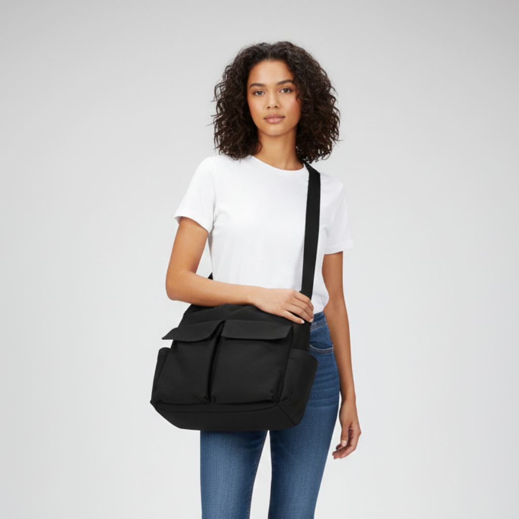 Canvas-Schulter-Satchel-Tasche