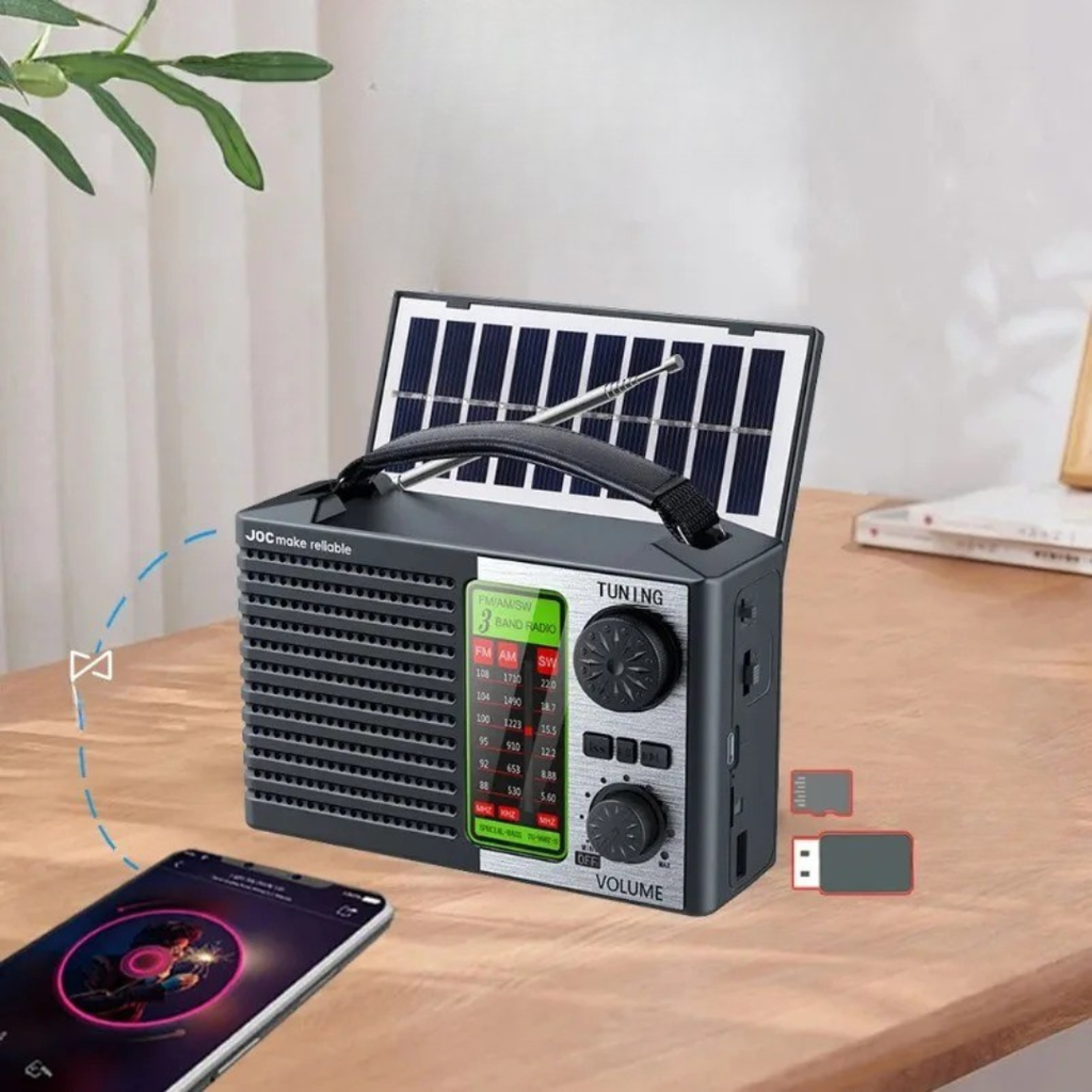 Radiantro Tragbares Solarladegerät-Radio