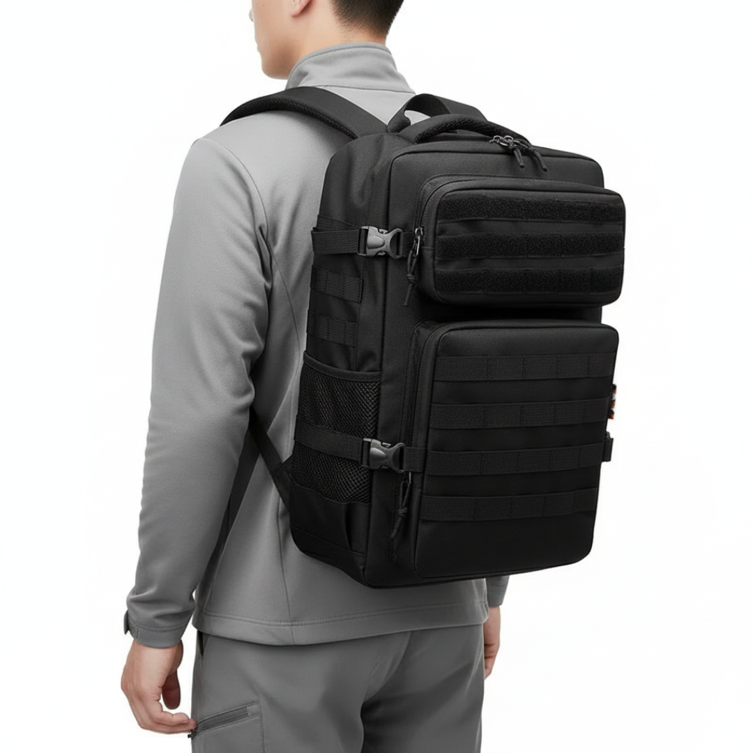 Großvolumiger taktischer Rucksack