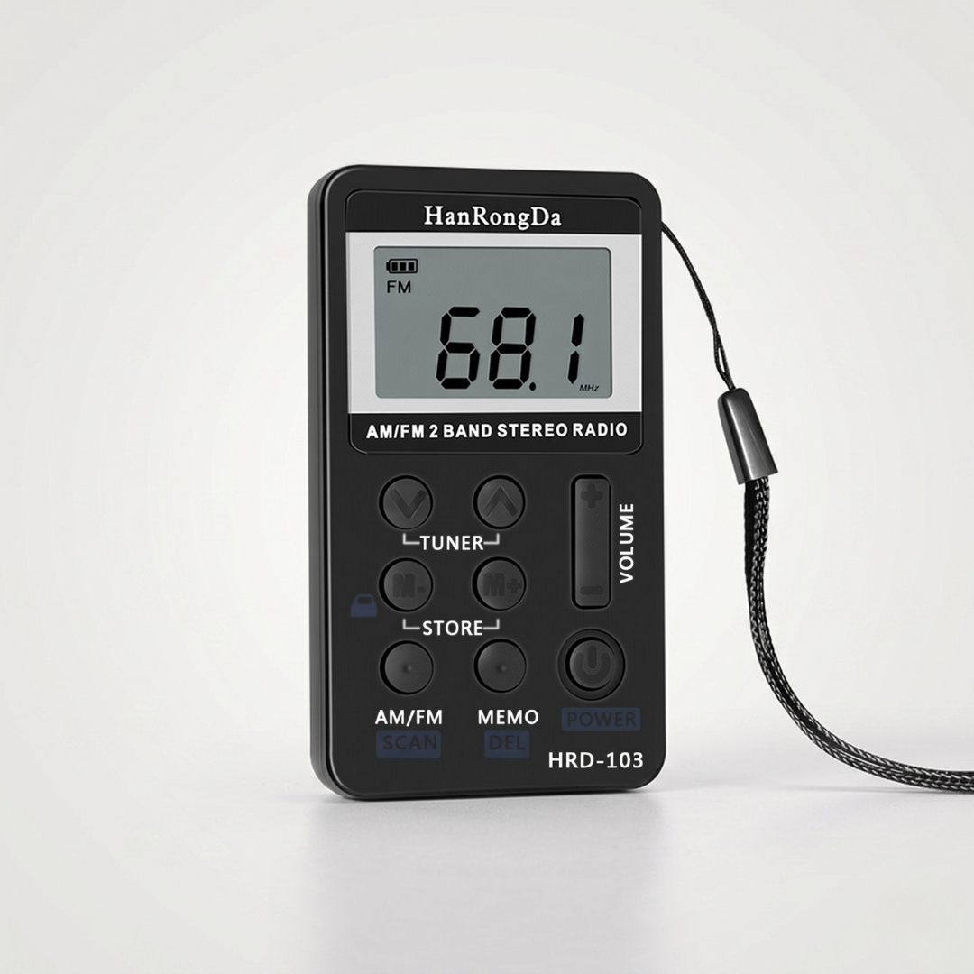 PocketWave Mini Metall-Taschhenradio