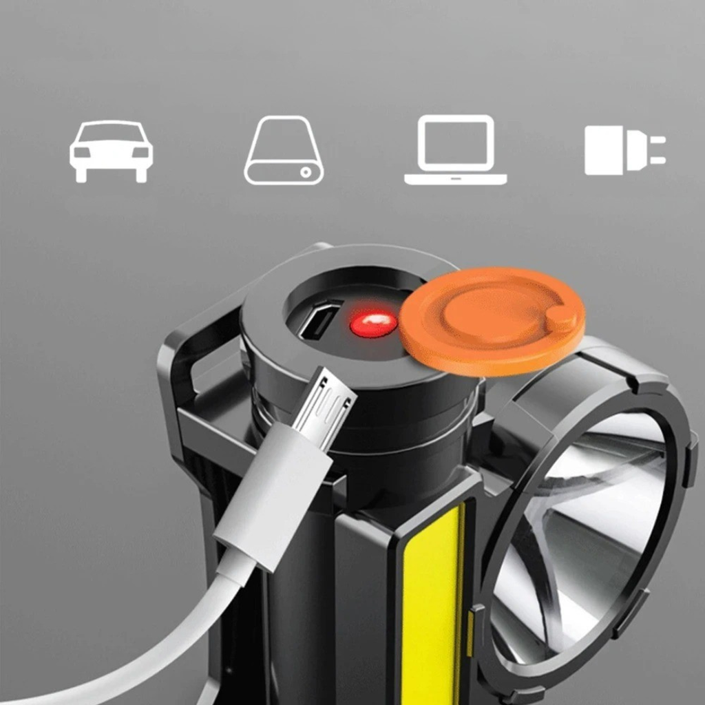 snoutatelier | TrailVanta USB-Stirnlampe aufladbar