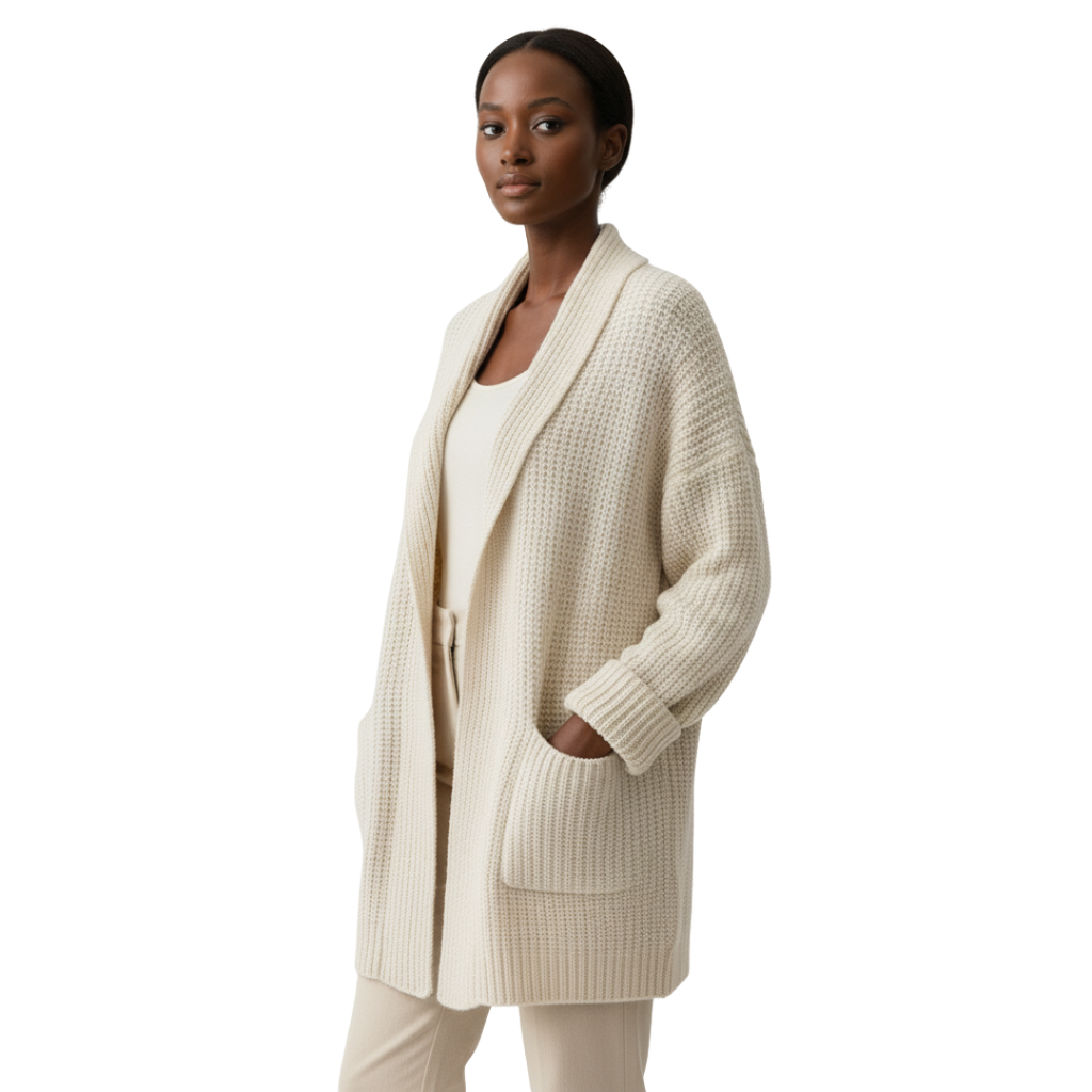 IvoryLoom Strick-Longcardigan