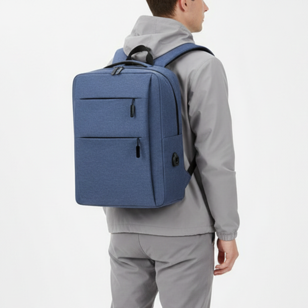 Laptop-Rucksack mit mehreren Fächern
