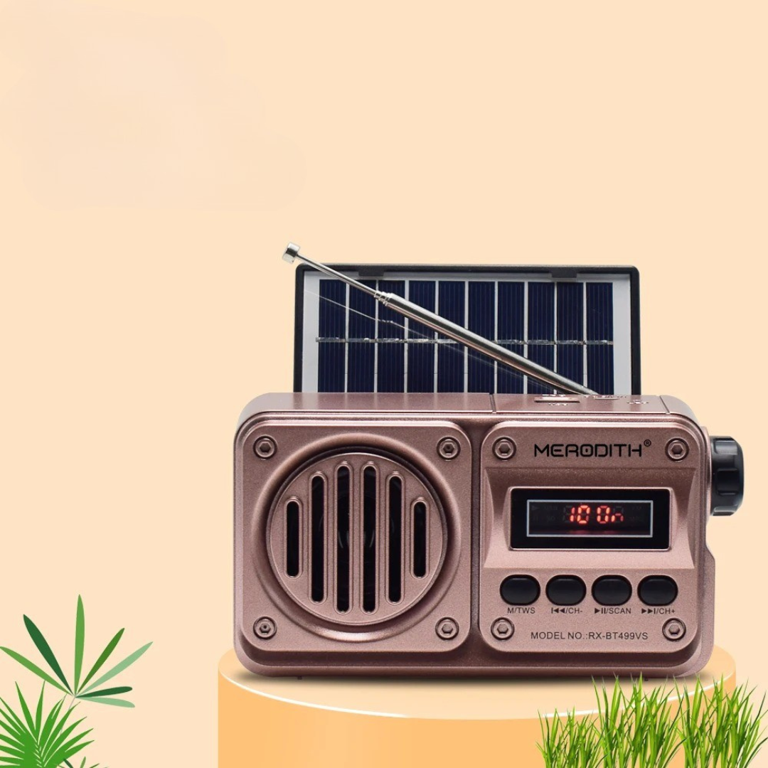 Radionex Tragbares Solarradio