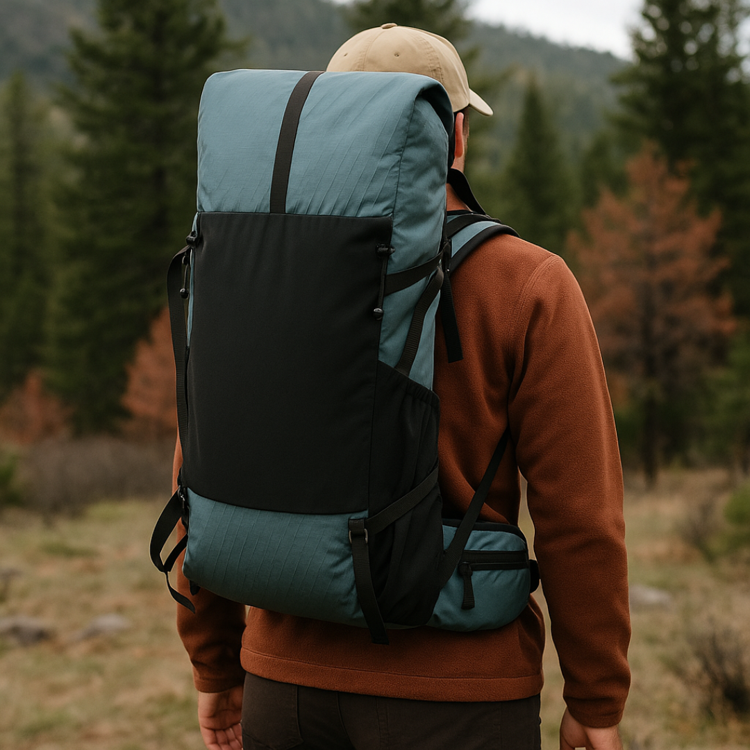 Wanderrucksack 40L Wasserabweisend – BergTrax Pro