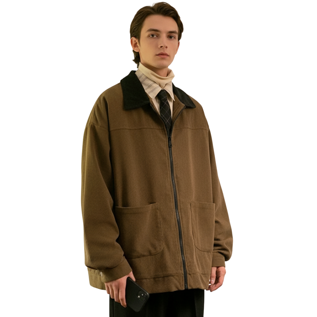 Herren Retro-Bomberjacke – Broadmoor Reißverschlussjacke
