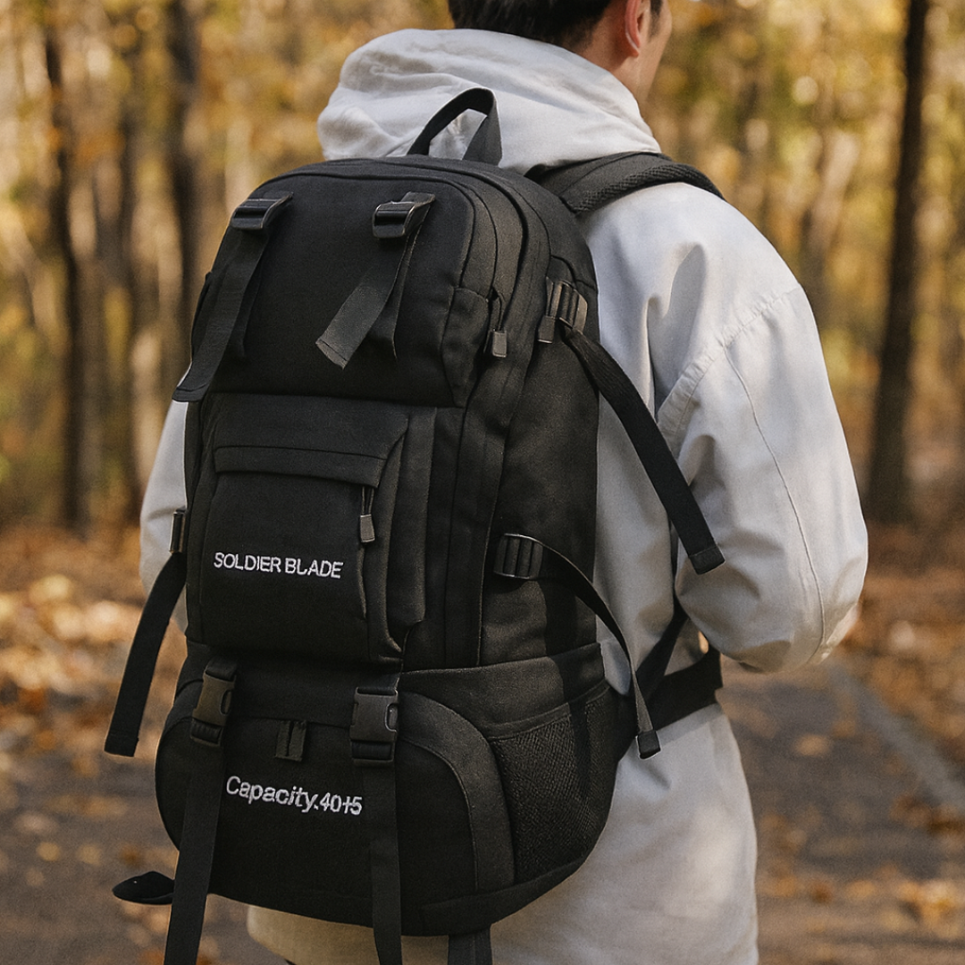 Wanderrucksack 45L Wasserabweisend – BergSturm Pro