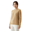 SoftKnit Zopfpullover