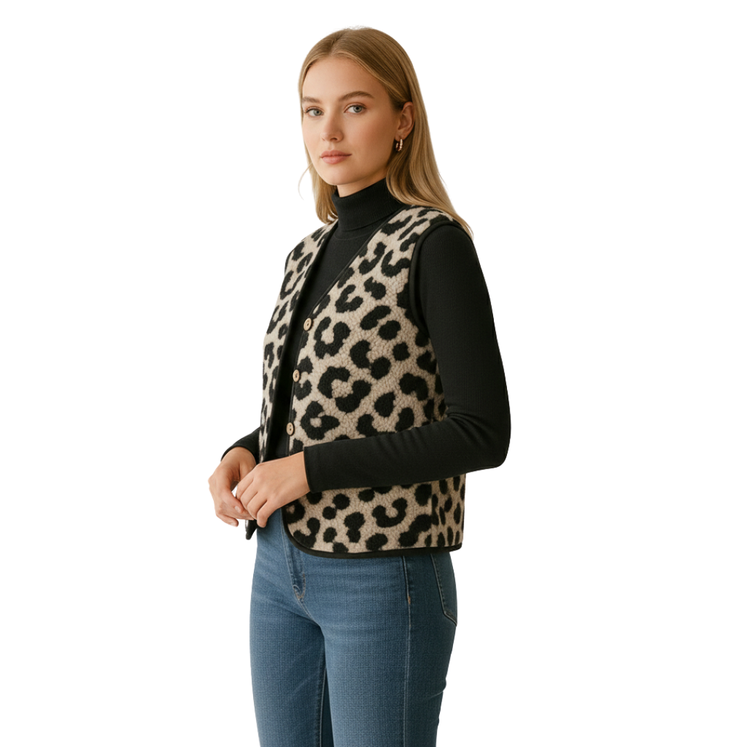Solenne Leopardenweste