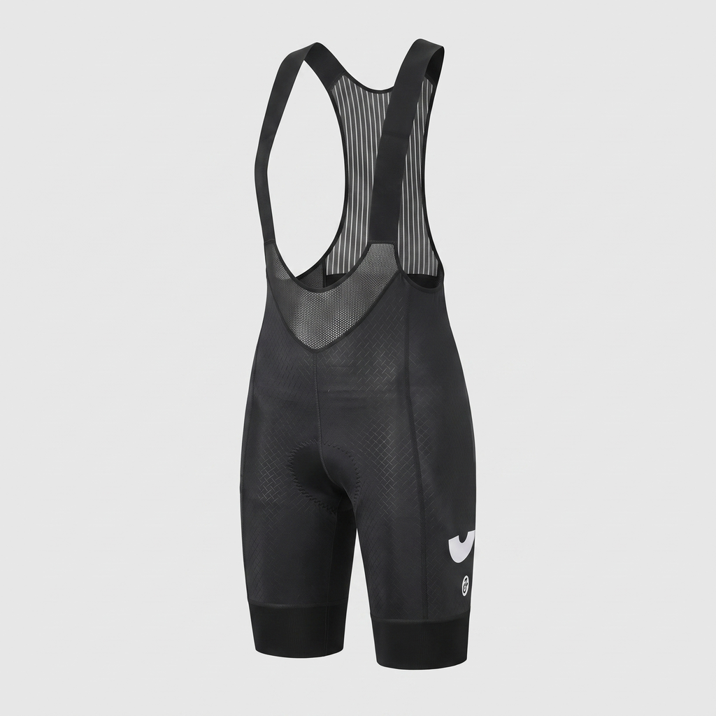 Damen-Radhose mit Trägern – Bib Shorts mit Sitzpolster