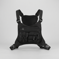 Herren Brusttasche – Multi-Pocket Chest Rig für Wandern und Gassigehen