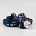 Stirnlampe mit Neigefunktion und Zoom-Strahl – wiederaufladbar