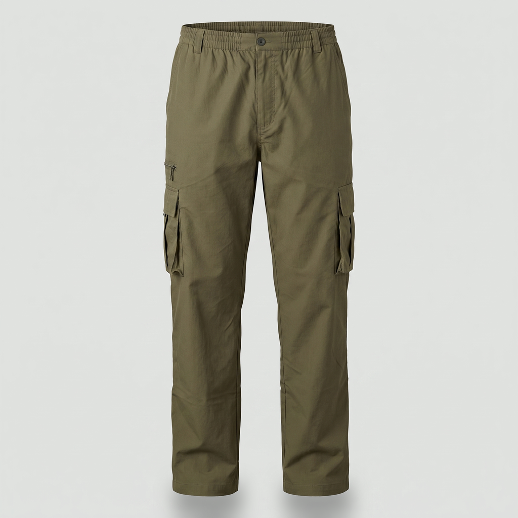 Herren-Wanderhose leicht – schnelltrocknende Cargo-Gehhose