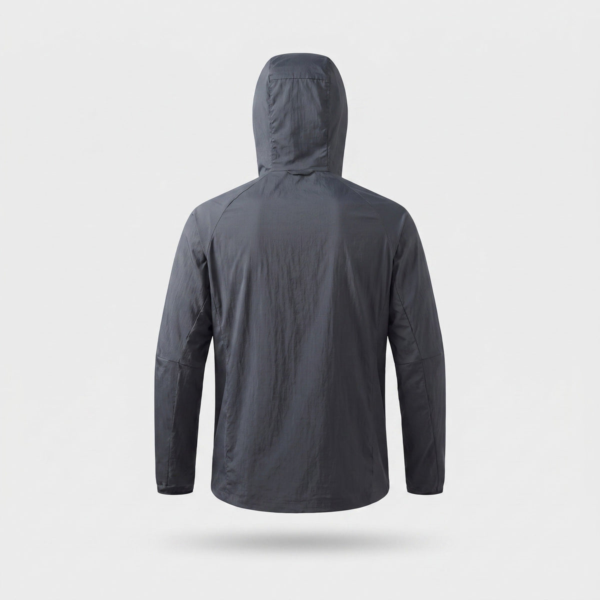 Herren Windbreaker leicht und faltbar – Jacke mit Kapuze, UPF 50+