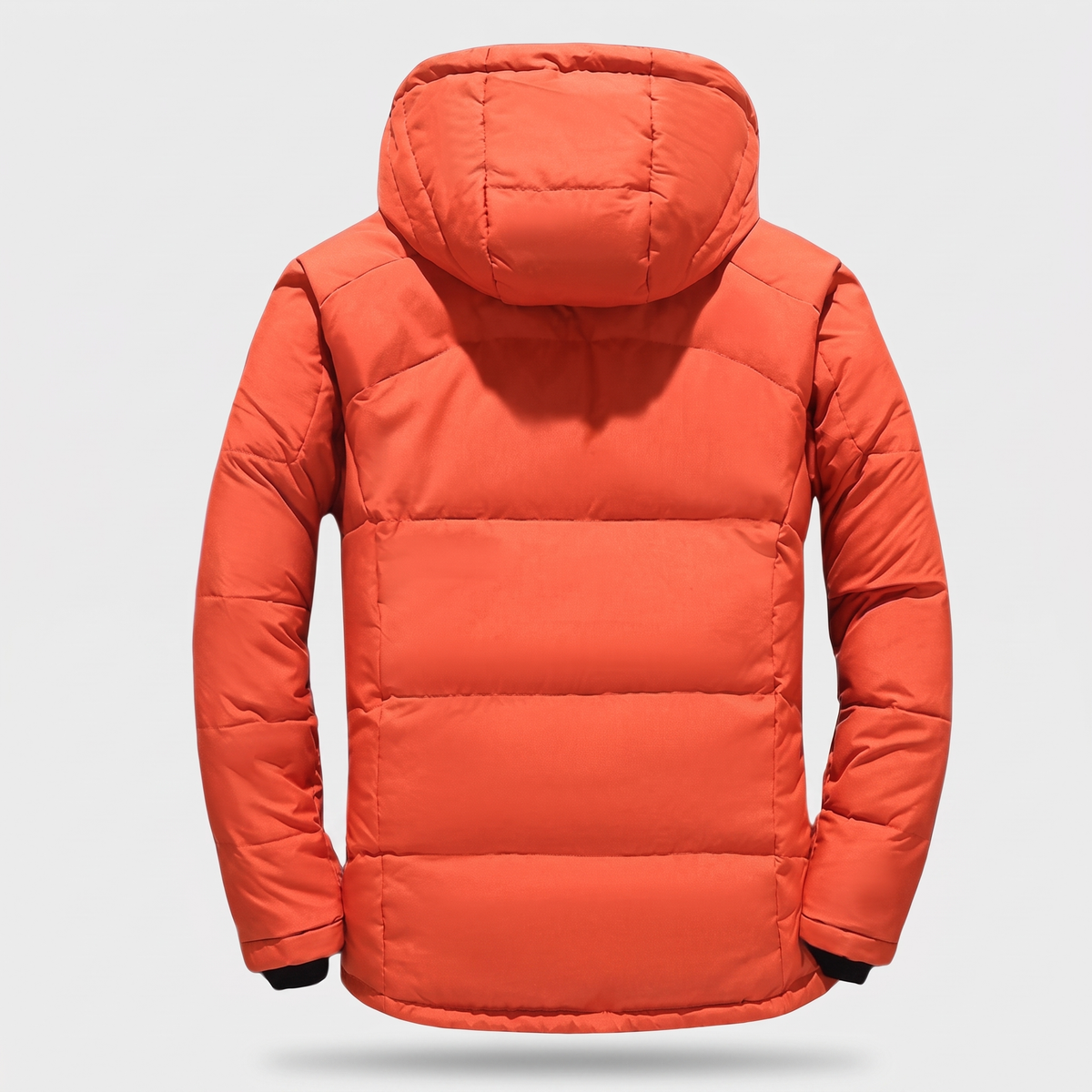 Herren Steppjacke mit 7 Taschen – Daunenjacke mit Kapuze für den Winter