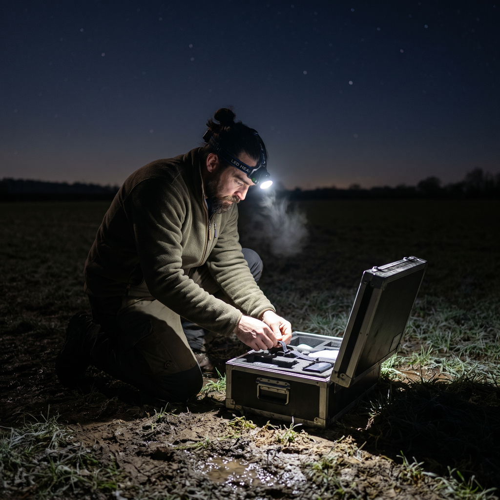 Stirnlampe mit Neigefunktion und Zoom-Strahl – wiederaufladbar