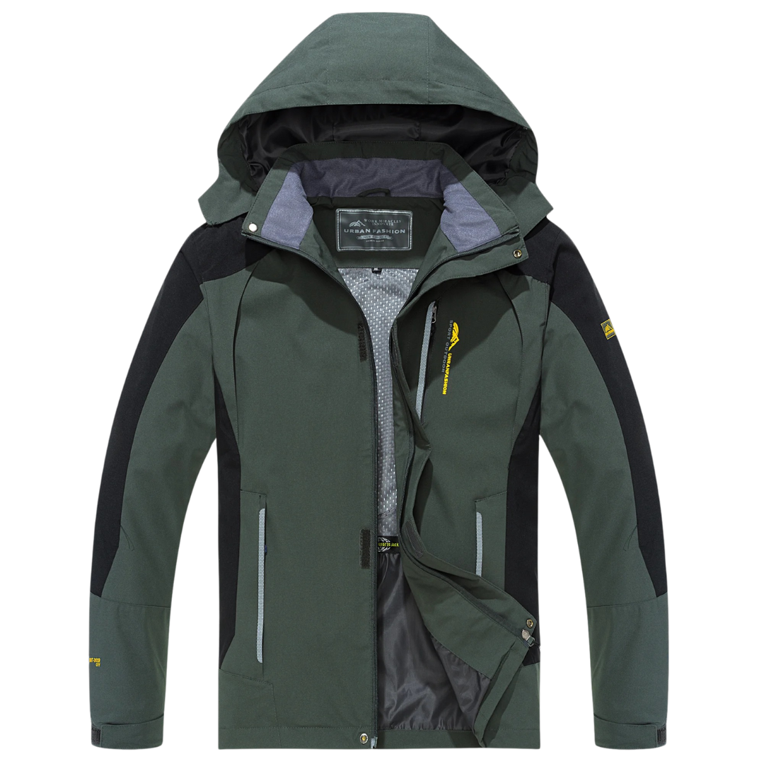 Wasserdichte Herren-Wanderjacke – Expeditionsshell