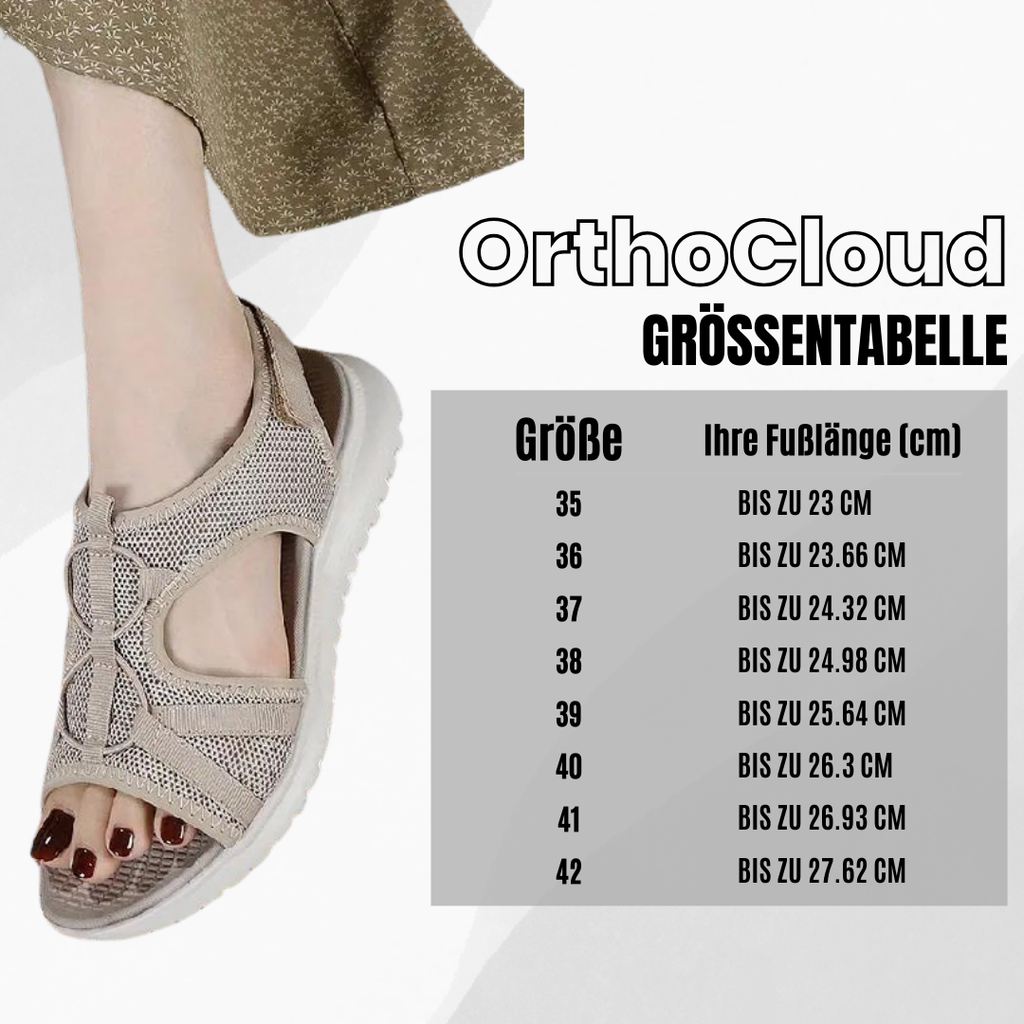 OrthoCloud - Bequeme Sandalen | Ergonomische Unterstützung
