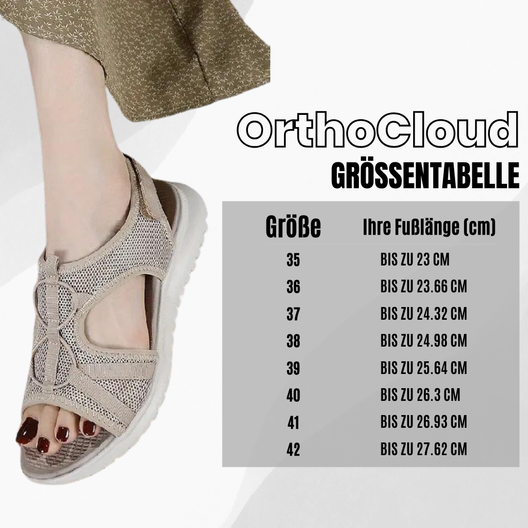 OrthoCloud - Bequeme Sandalen | Ergonomische Unterstützung
