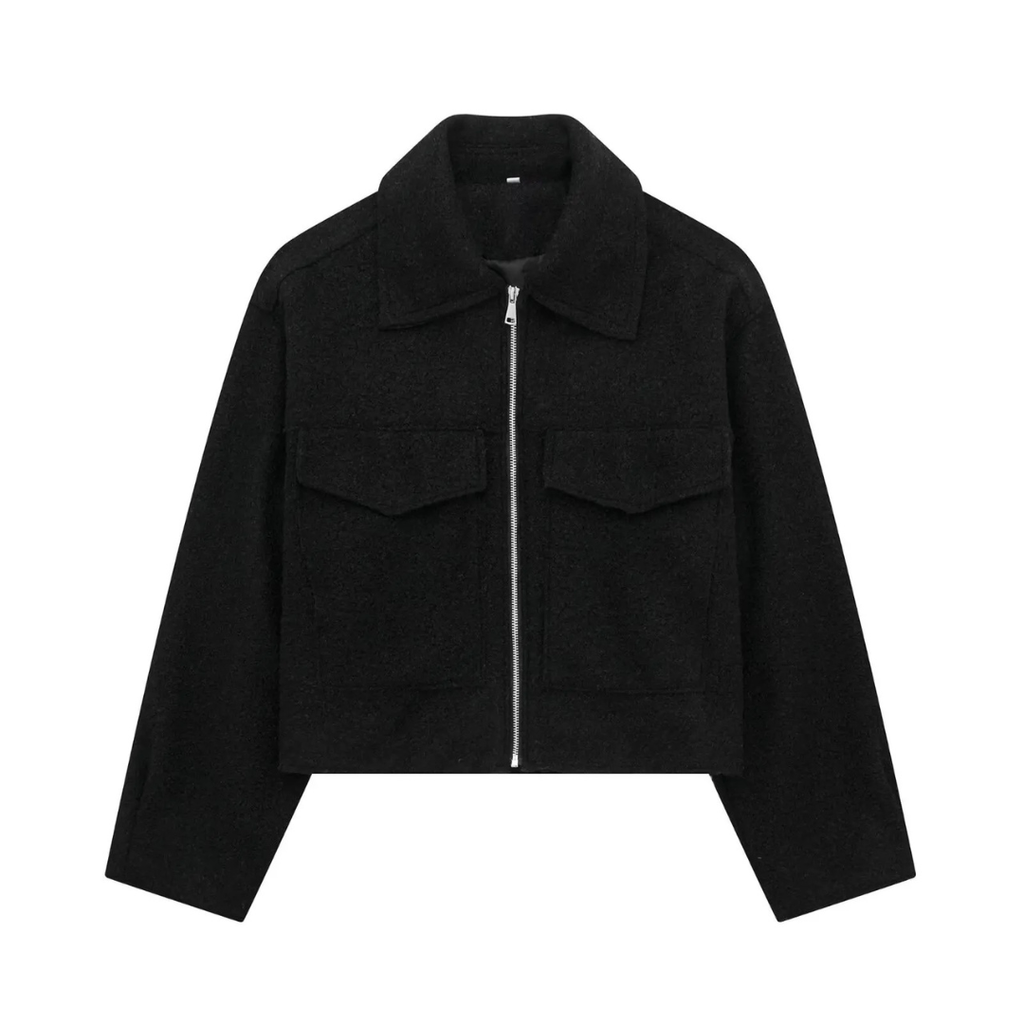 Damen Fleecejacke mit Reißverschluss – Westmere SoftWool Jacke mit Taschen