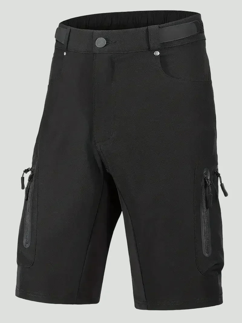 Herren MTB-Cargo-Shorts – robuste Radshorts mit Reißverschlusstaschen