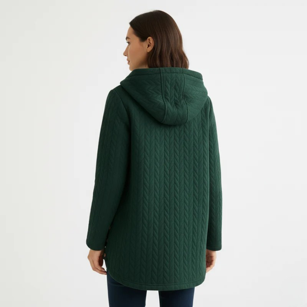 Arlo Strickjacke mit Kapuze