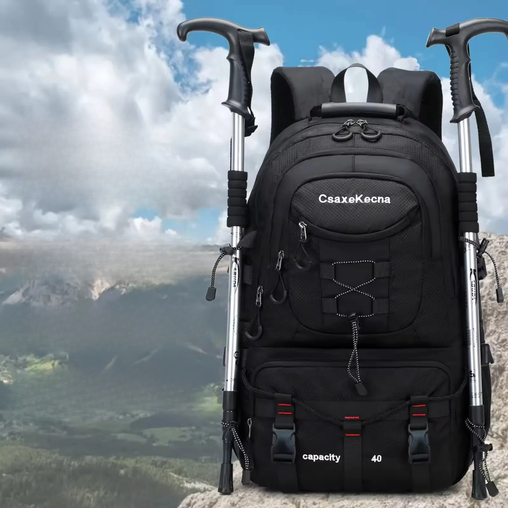 Wanderrucksack 40L mit USB-Anschluss – BergTrail Pro