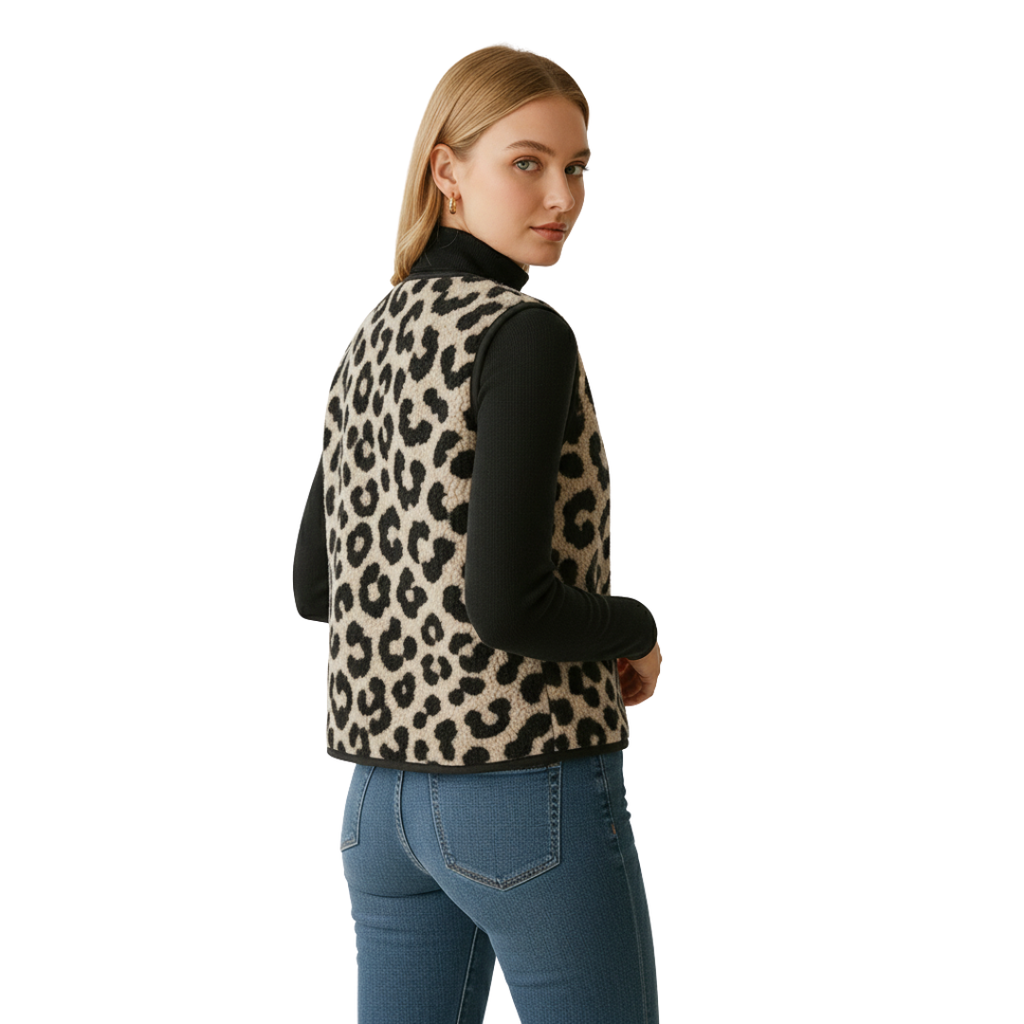 Solenne Leopardenweste
