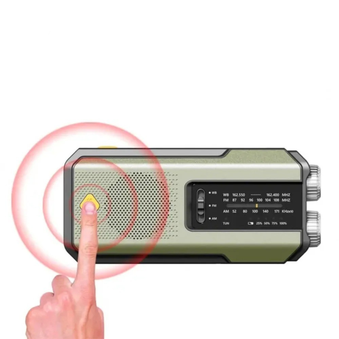 AleraPulse Multifunktionales Notfallradio
