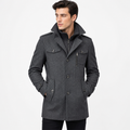 Winterjacke Herren mit Stehkragen & Eleganter Passform – NordSpur München Coat