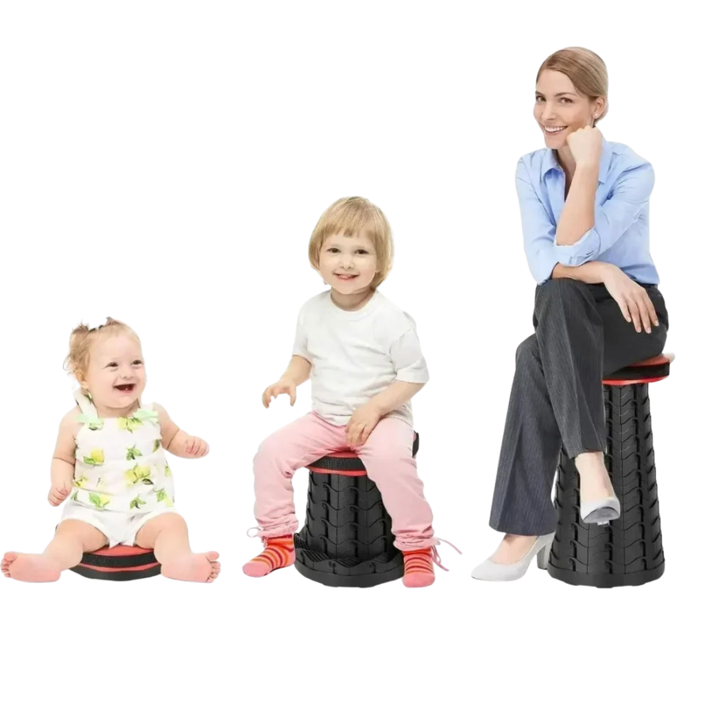 PortaSeat Klappbarer Teleskop-Hocker