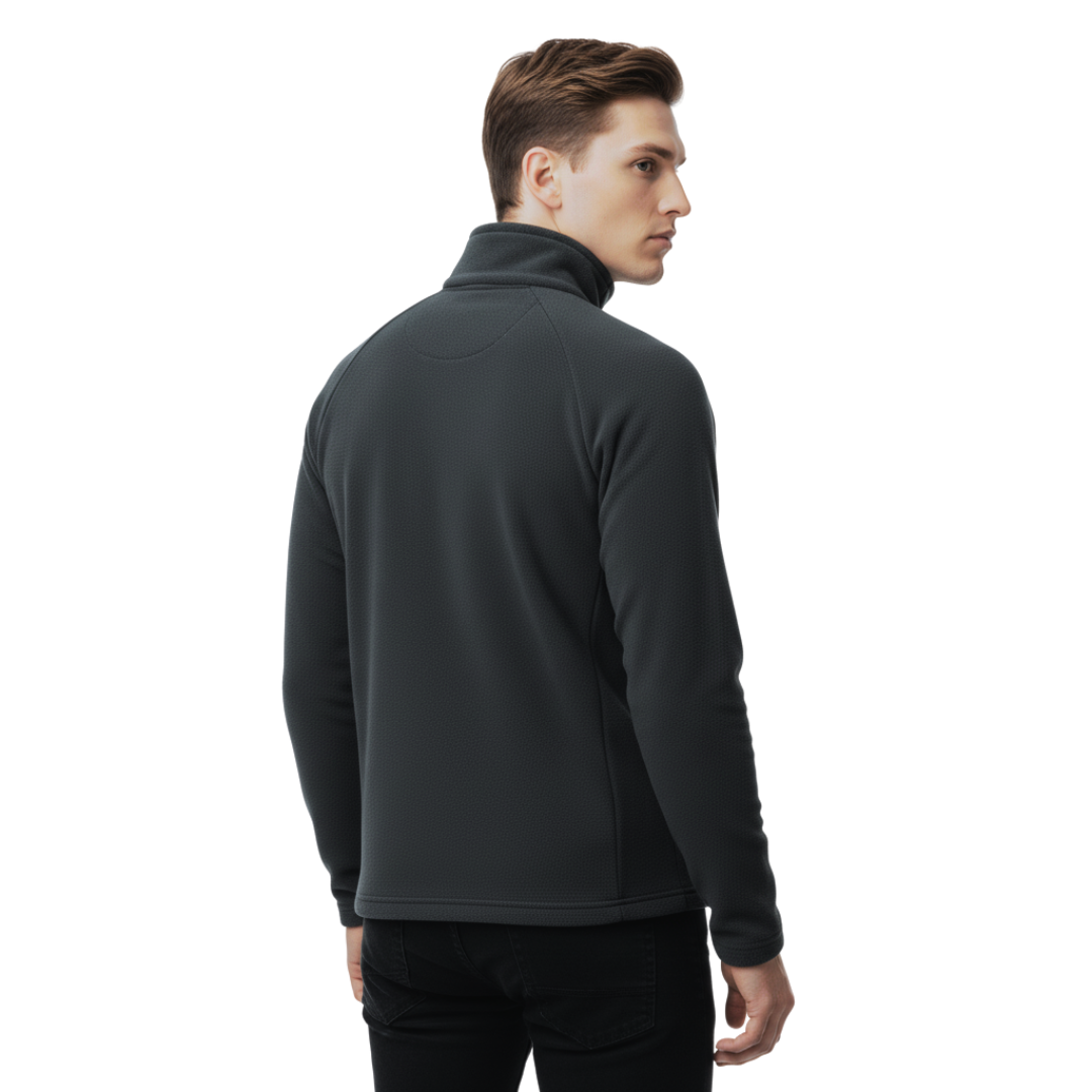 FrostLine Fleece-Pullover mit Halb-Reißverschluss