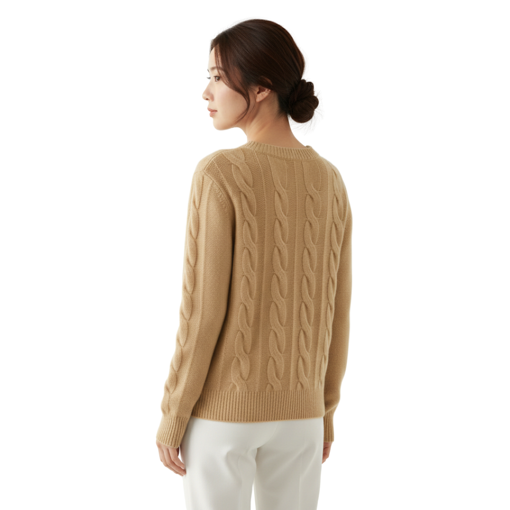 SoftKnit Zopfpullover