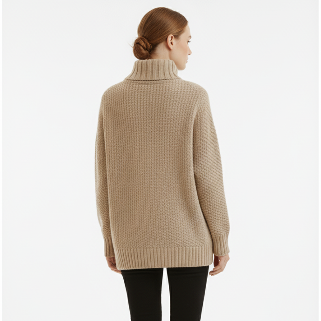 SandLoom Rollkragenpullover