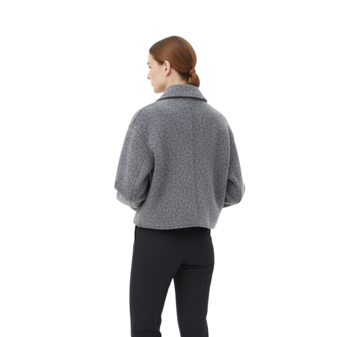 Damen Fleecejacke mit Reißverschluss – Westmere SoftWool Jacke mit Taschen