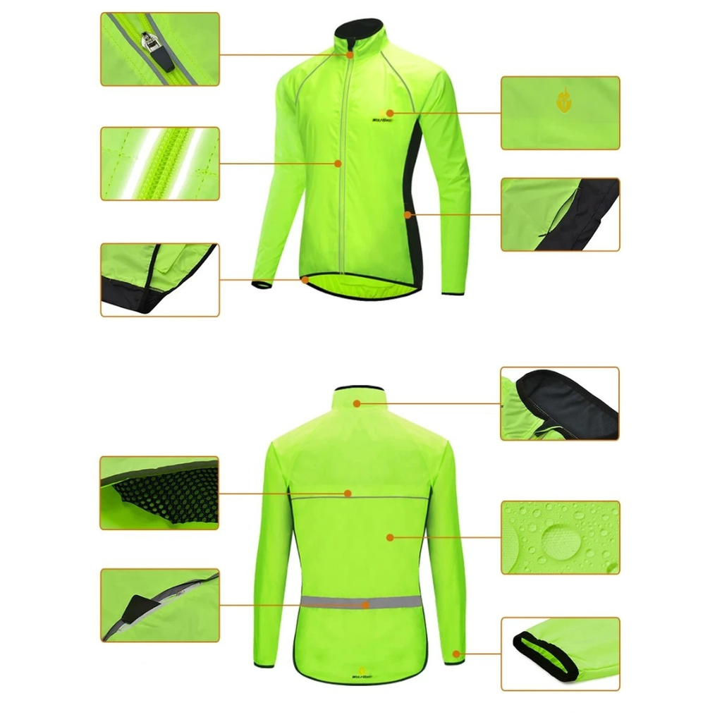 Veloxen Langarm-Radjacke für Herren