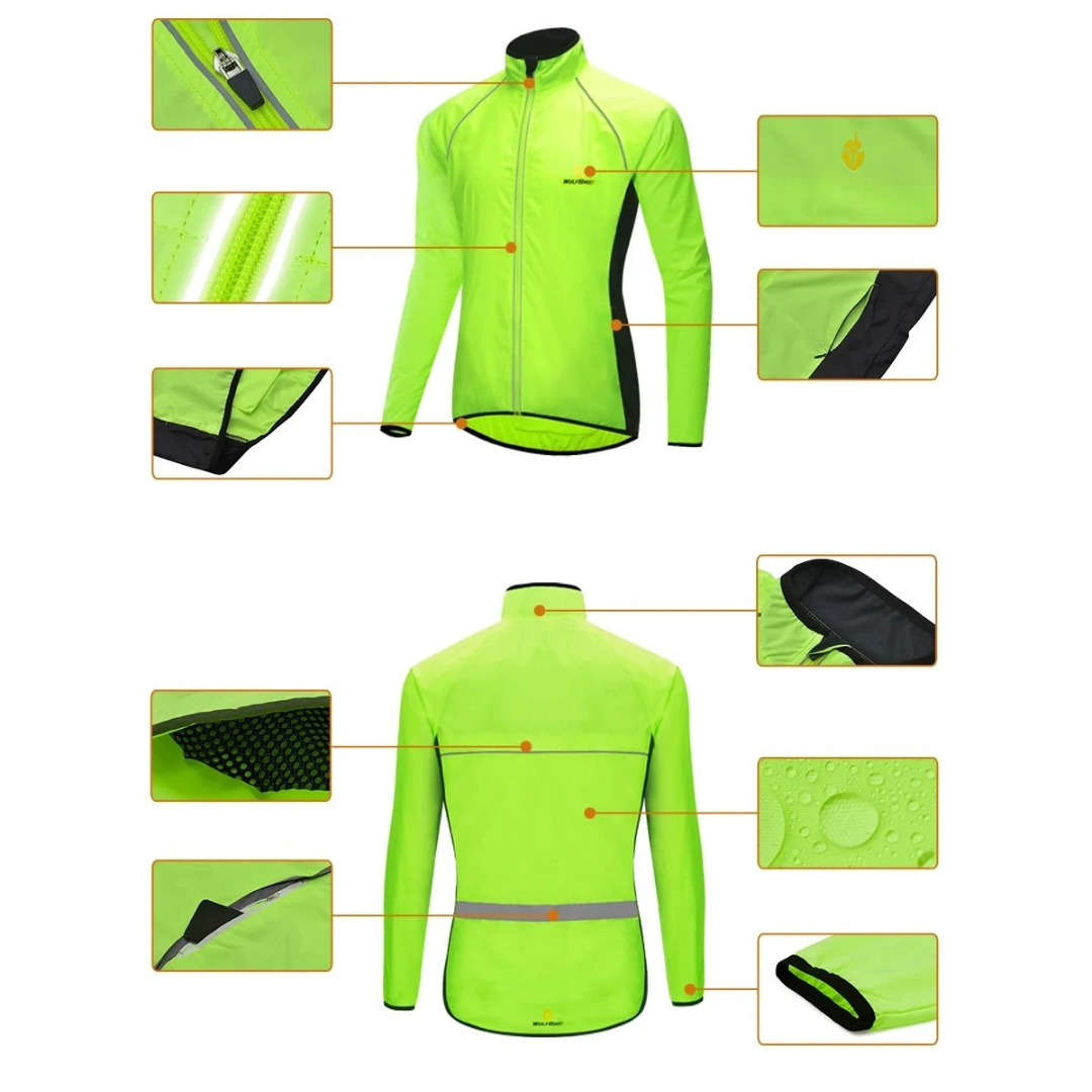 Veloxen Langarm-Radjacke für Herren