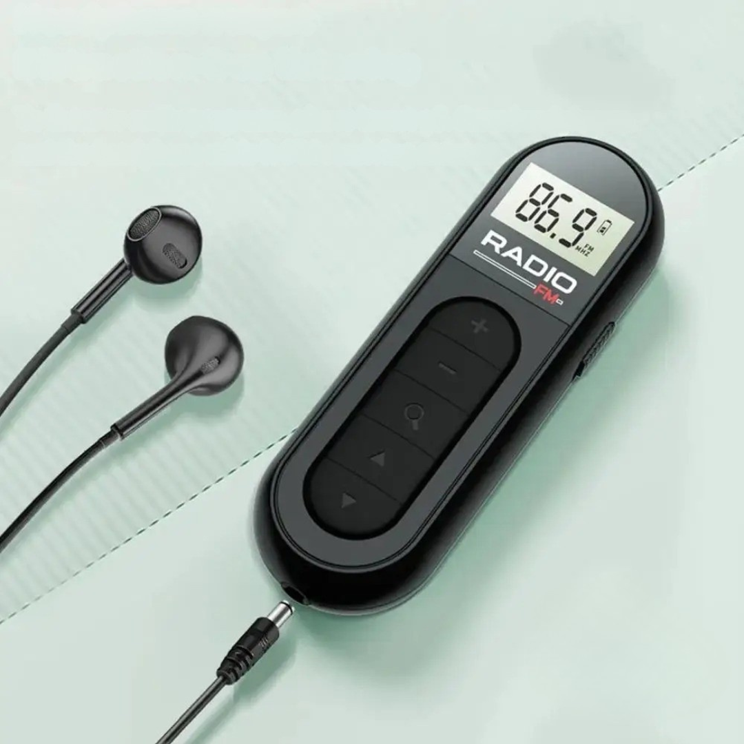 PocketWave Tragbares aufladbares Taschen-UKW-Radio