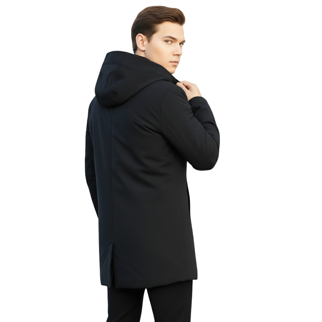 Wasserdichte Softshelljacke für Herren – Winddichte Regenjacke mit Kapuze