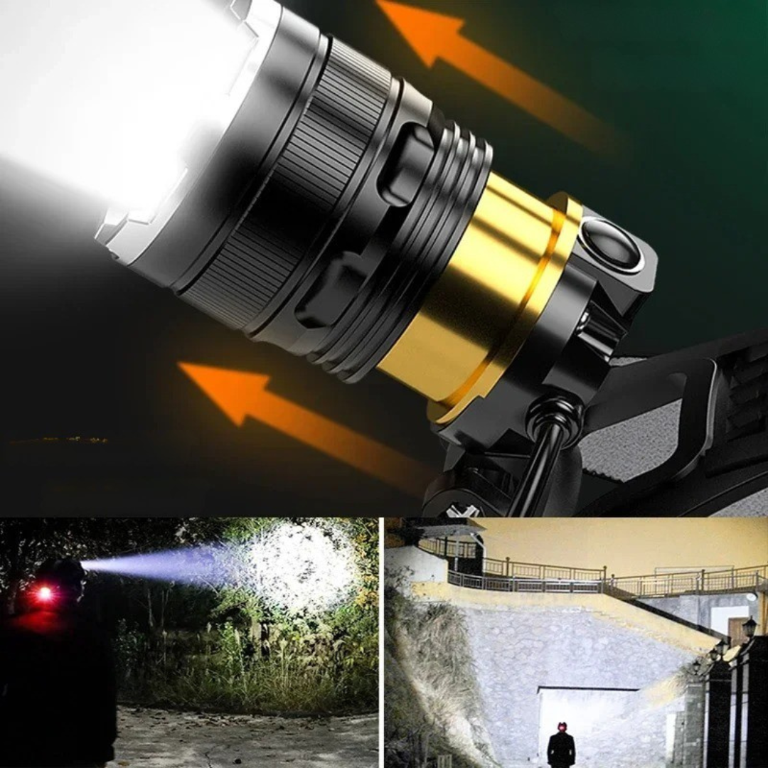 snoutatelier | Lumitrex Aufladbare LED-Stirnlampe