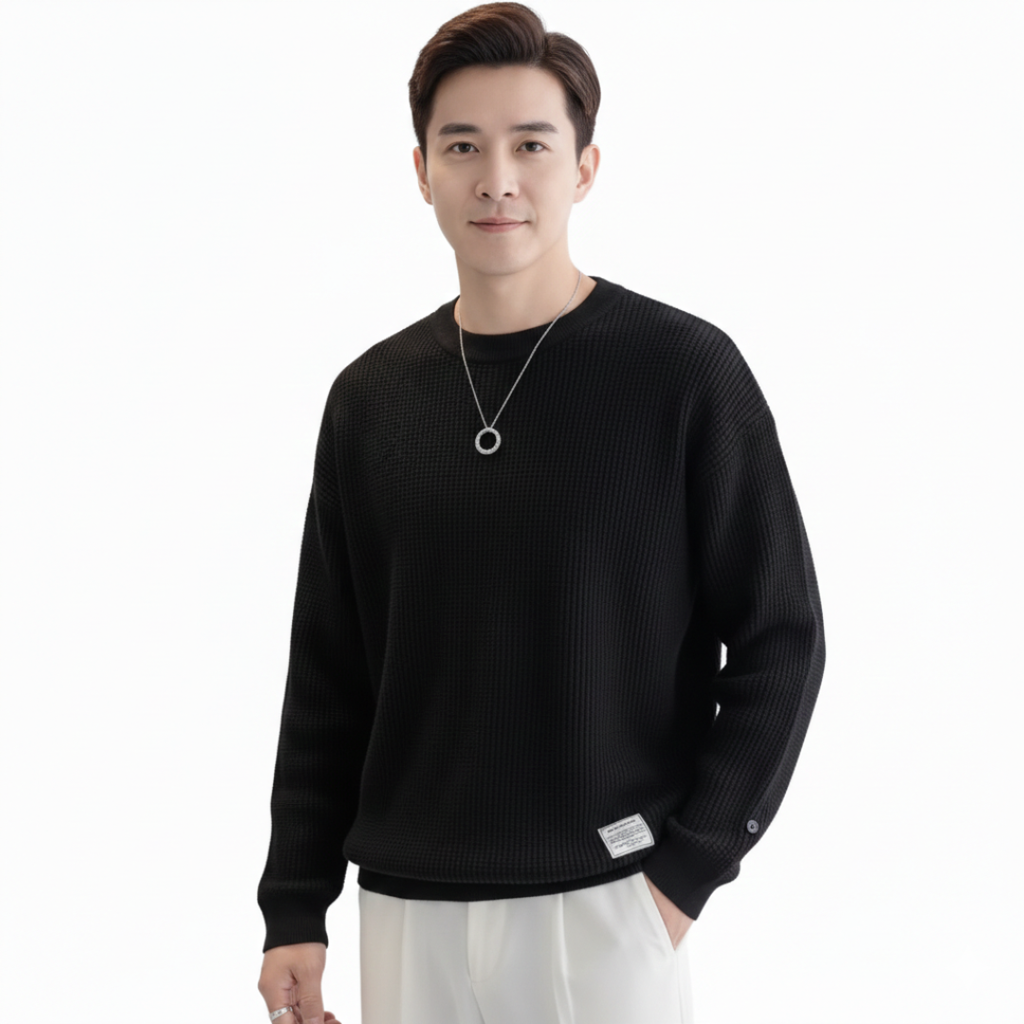 SlateWaffle Strickpullover